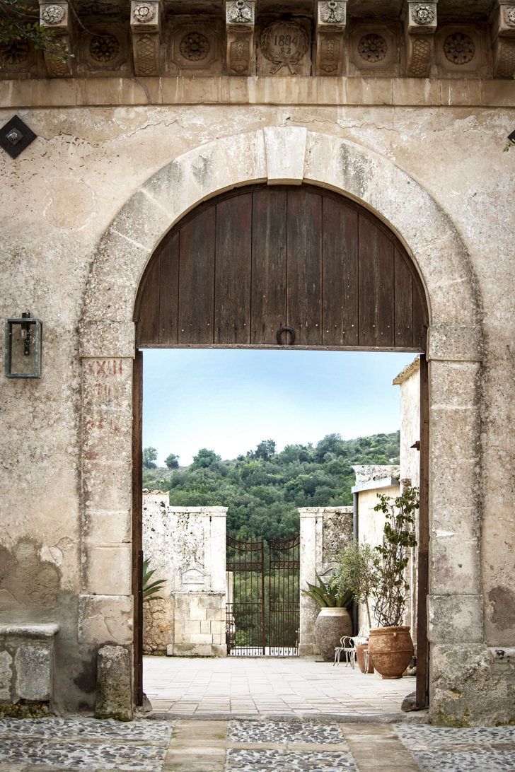 Entrance of Dimora delle Balze
